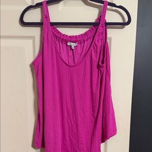 White Birch Fuchsia Camisole Top